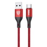 Cáp Type-C Inkax dây dù CK-104 1m RED